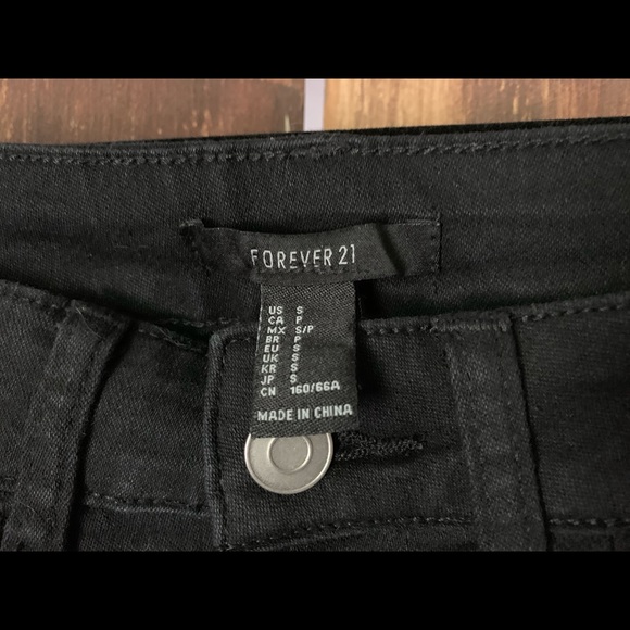 NWT FOREVER 21 cutout side high waist jeans - Picture 5 of 5